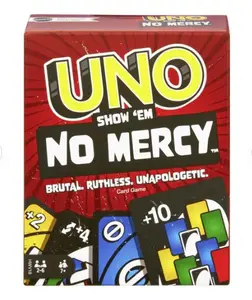 UNO No Mercy 168 Cards – Ultimate Fast & Fun Party Game for Family & Friends